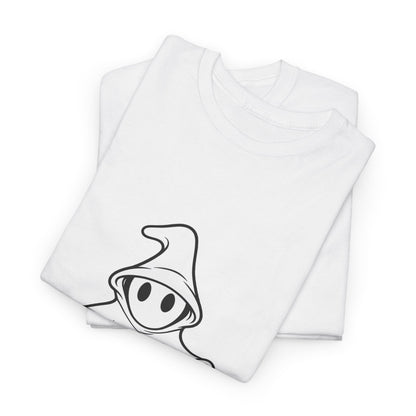 Ghost with Jack-O'-Lantern T-Shirt — Cute Halloween Graphic Tee Printify