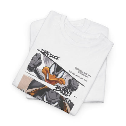 Looney Tunes Comic Strip T-Shirt — Daffy Duck, Taz & Bugs Graphic Tee Printify