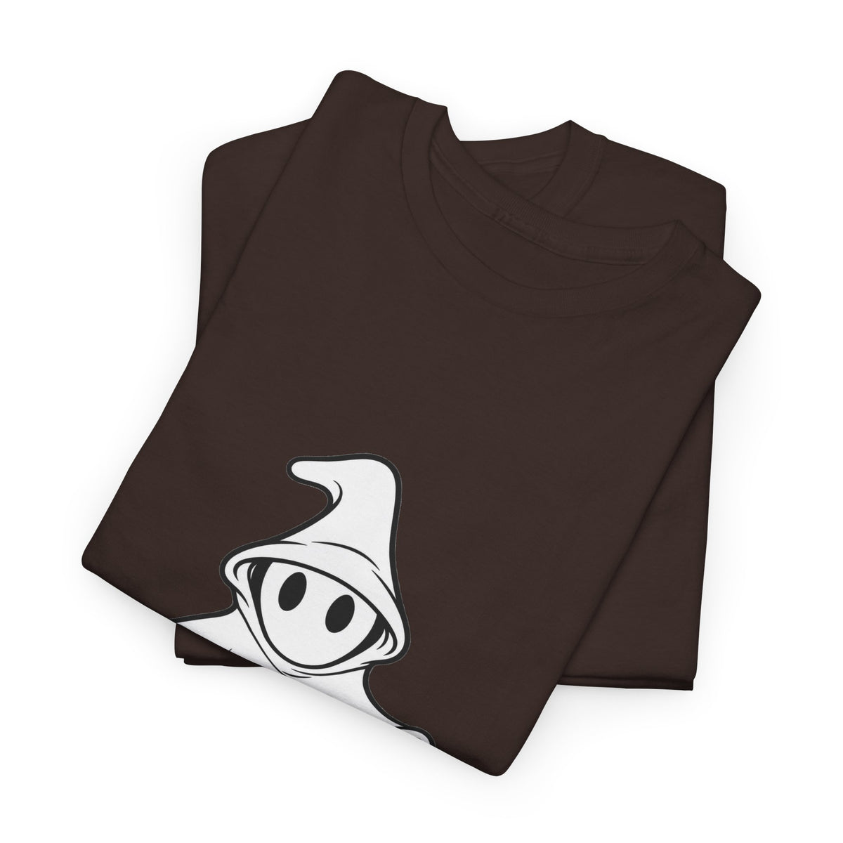 Ghost with Jack-O'-Lantern T-Shirt — Cute Halloween Graphic Tee Printify