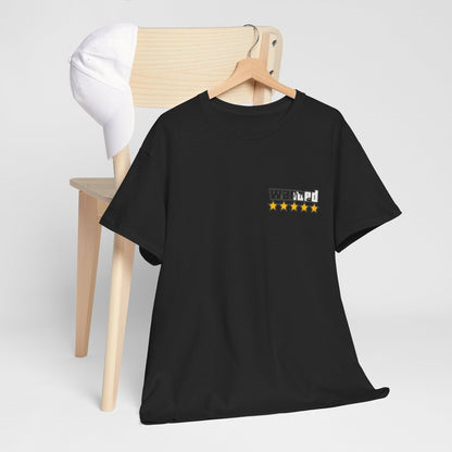 Racing Wheels Tee — Motorsport Logo Graphic T-Shirt Printify