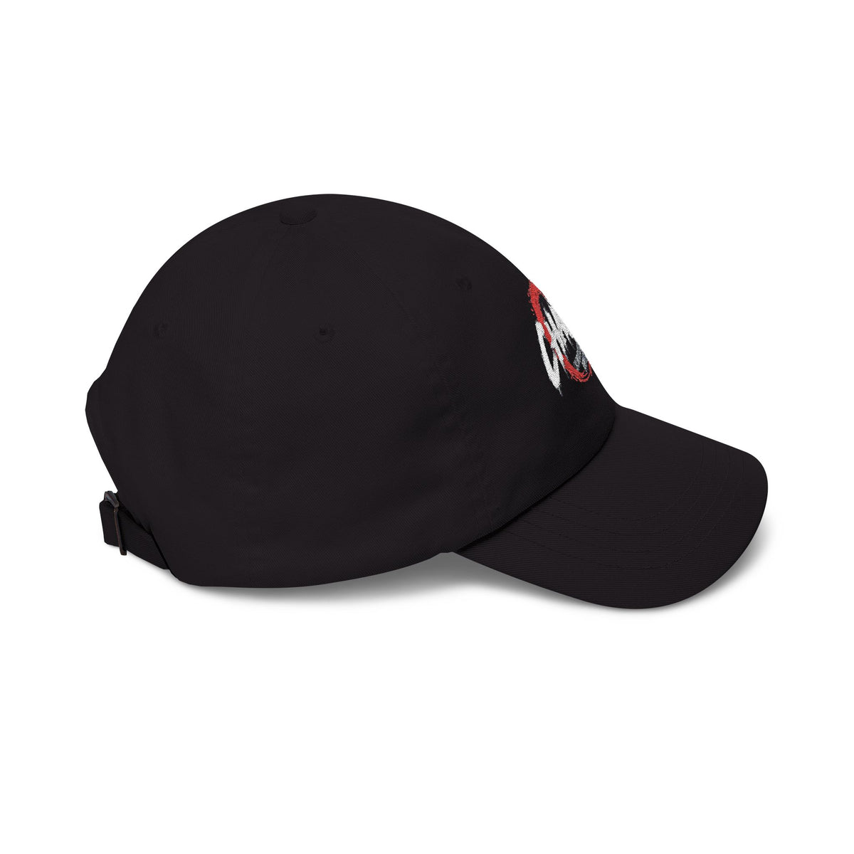 Chaos Dad Cap – Vintage Brushstroke Logo Baseball Hat Printify