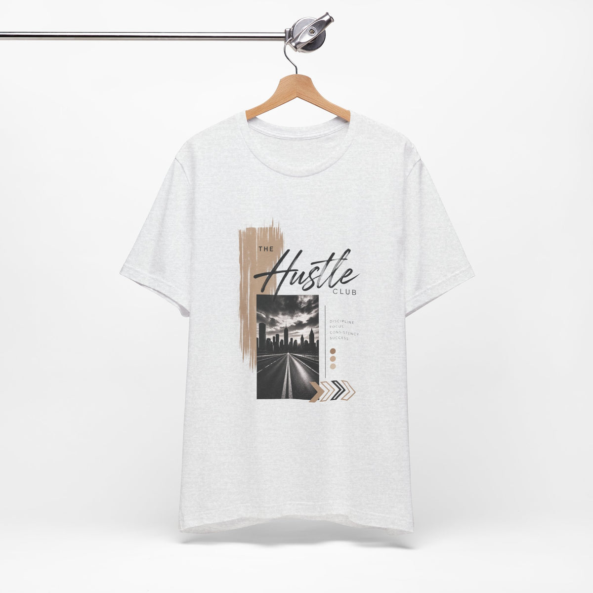 Hustle Club Tee — Urban Roadtrip Graphic T-Shirt Printify