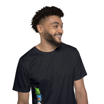Angry Birds Vertical Stack Men's Sports Jersey Printify