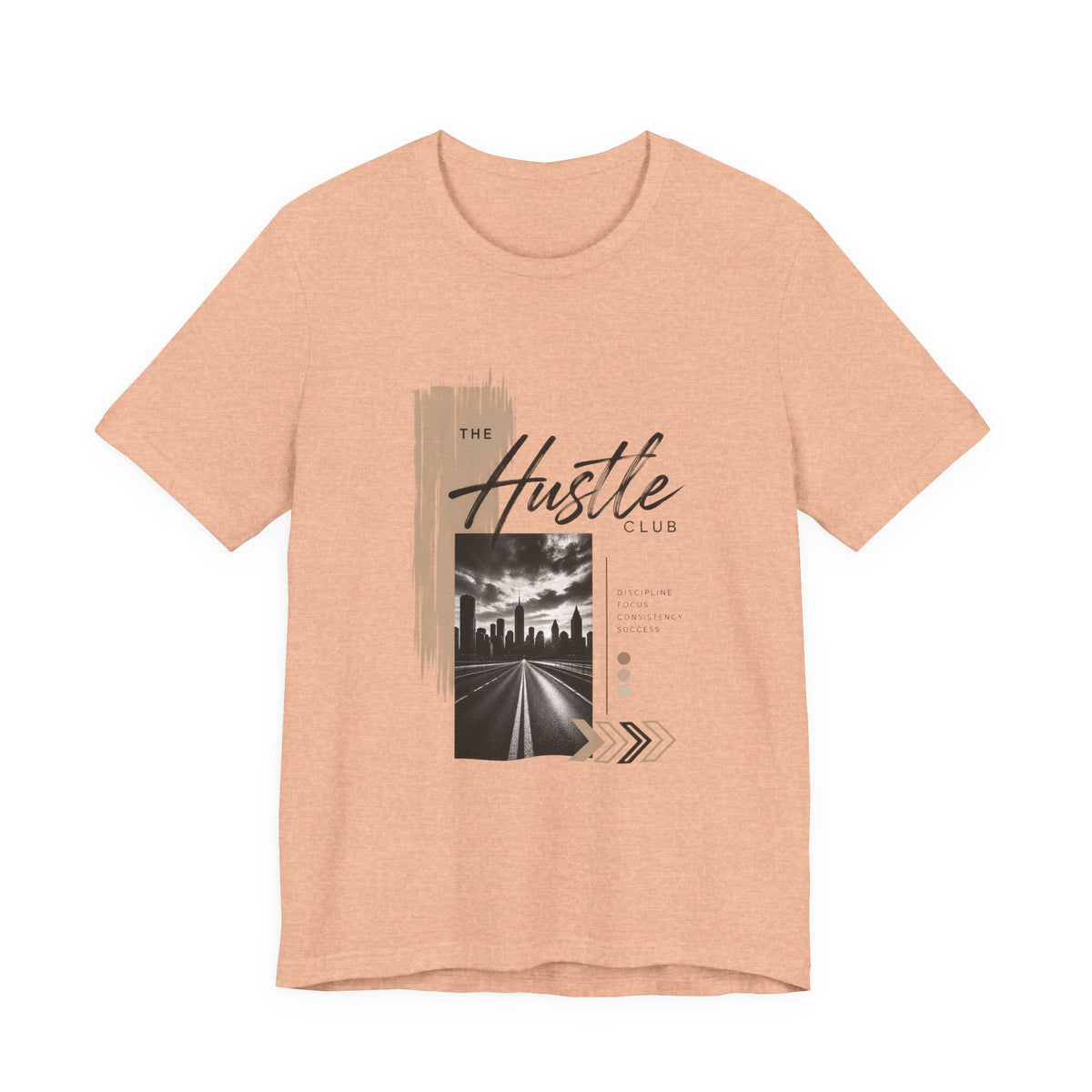 Hustle Club Tee — Urban Roadtrip Graphic T-Shirt Printify