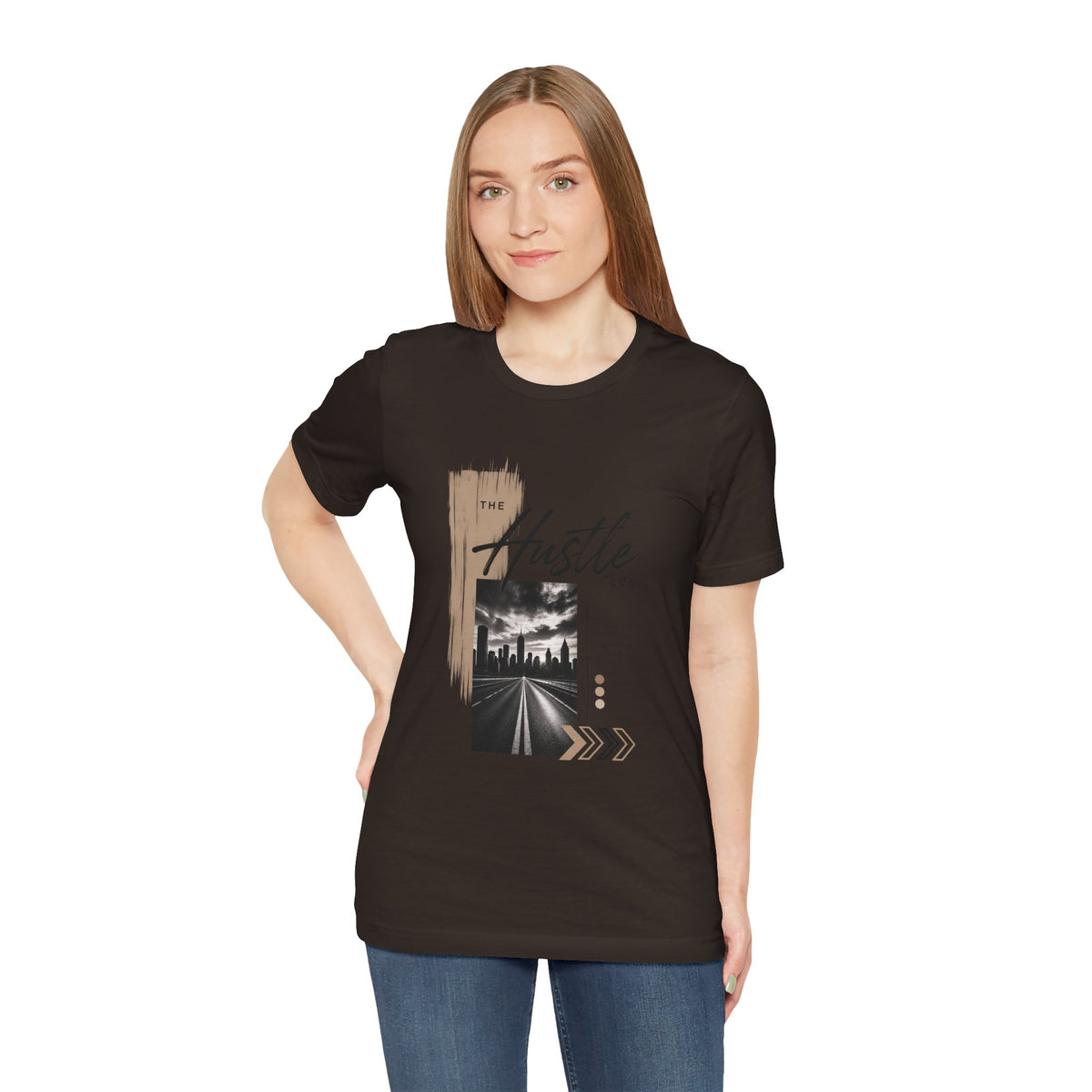 Hustle Club Tee — Urban Roadtrip Graphic T-Shirt Printify