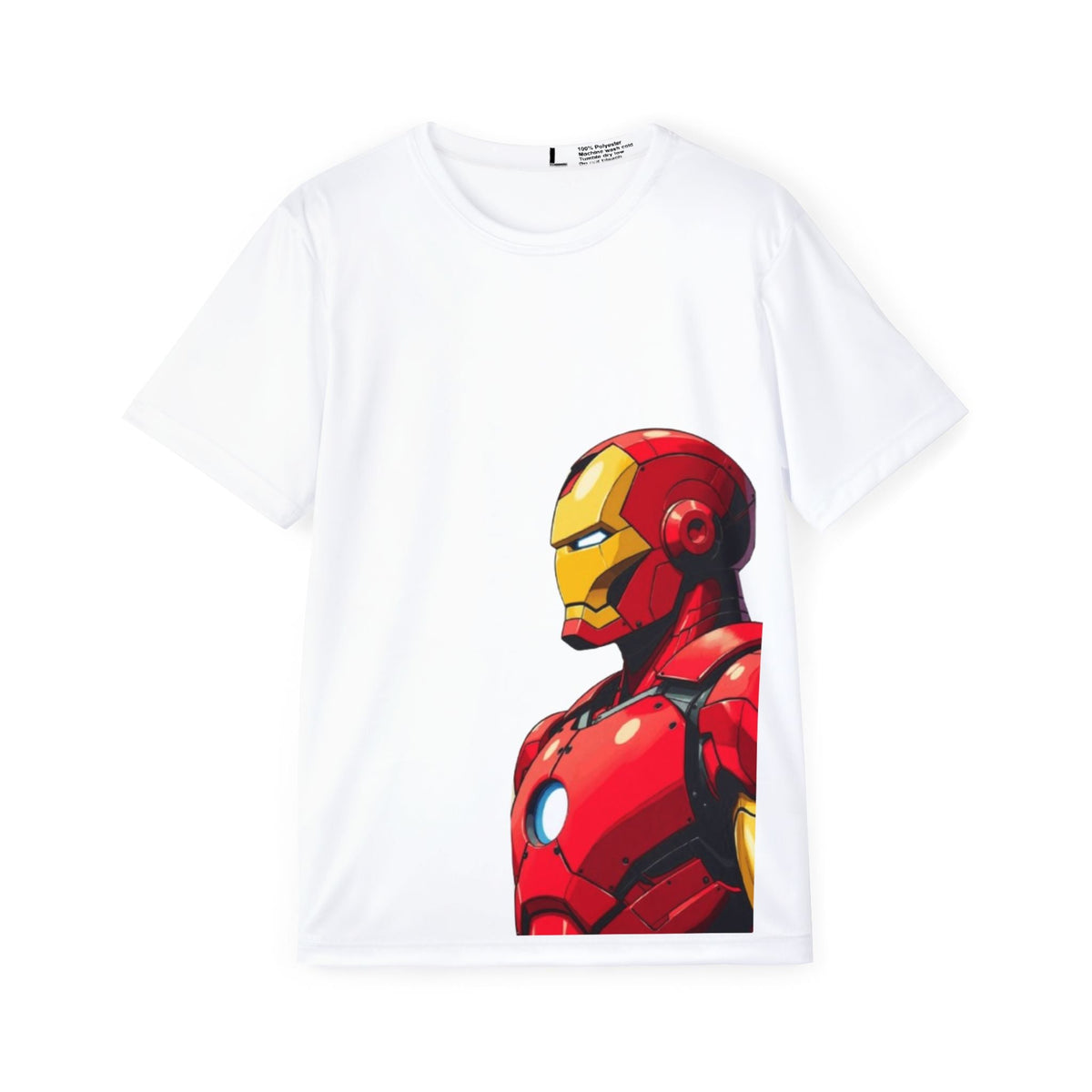Iron Hero Profile Men's Sports Jersey - Graphic Athletic Tee Printify