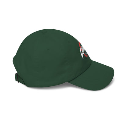 Chaos Dad Cap – Vintage Brushstroke Logo Baseball Hat Printify
