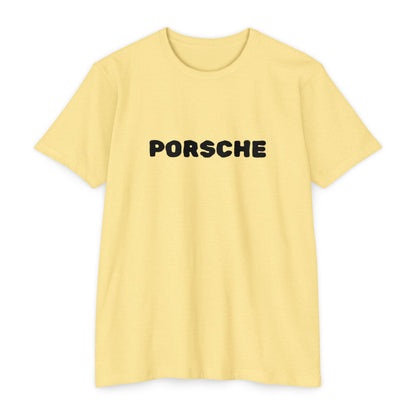 Porsche Graphic T-Shirt — Retro Racing Badge Tee Printify