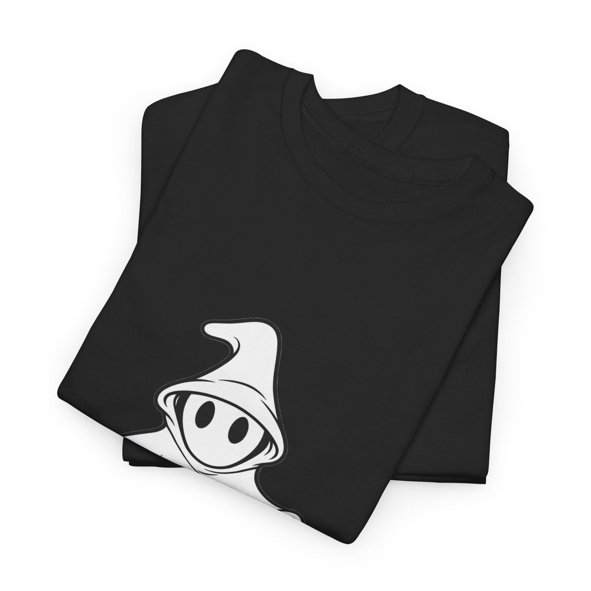 Ghost with Jack-O'-Lantern T-Shirt — Cute Halloween Graphic Tee Printify