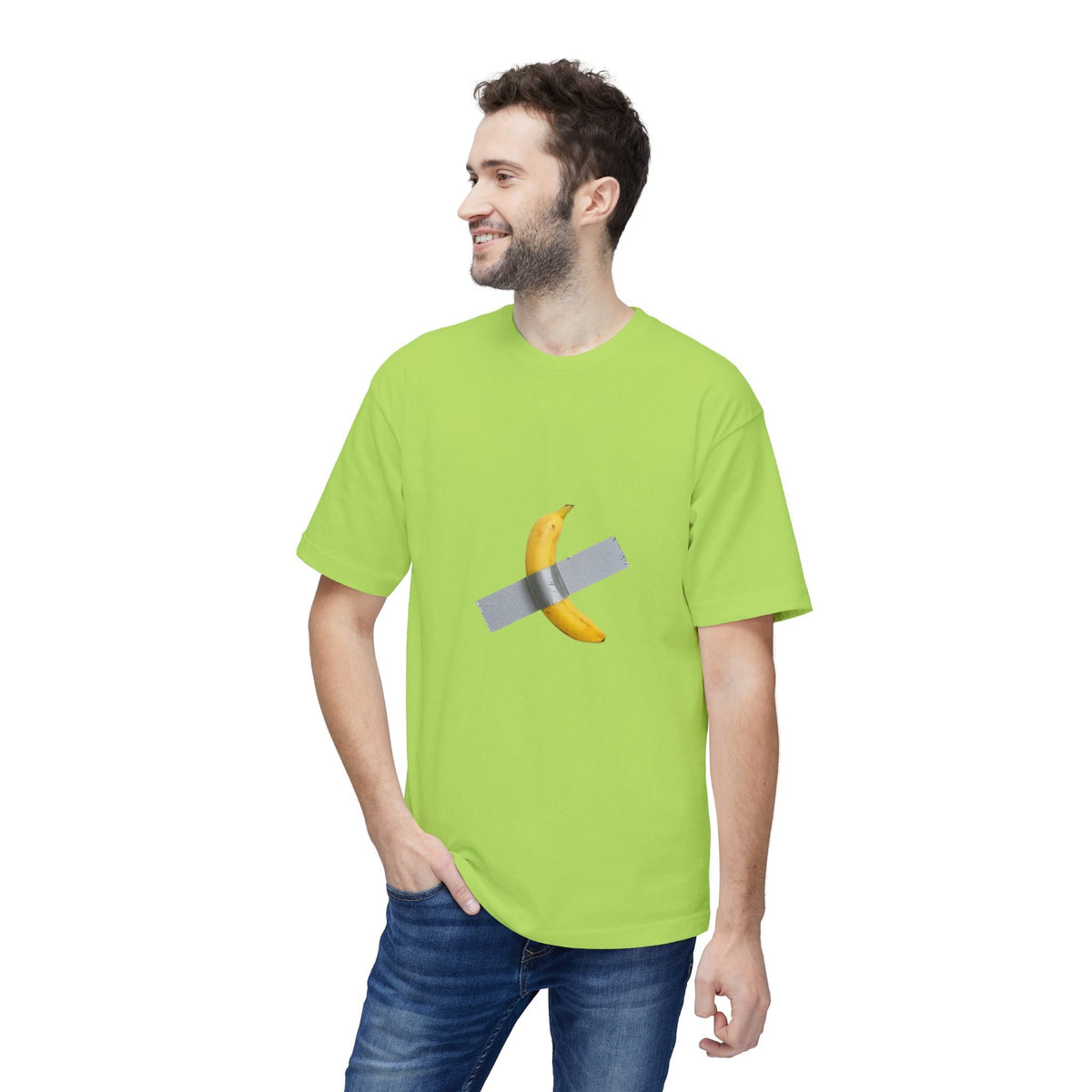 Duct-Taped Banana Graphic T-Shirt Printify