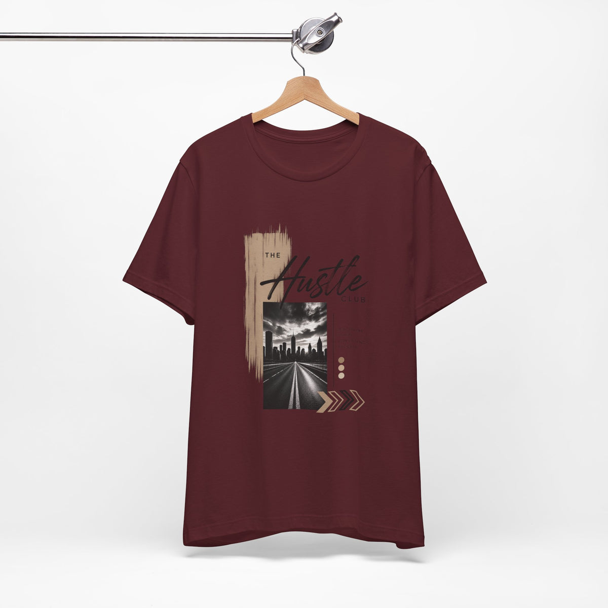 Hustle Club Tee — Urban Roadtrip Graphic T-Shirt Printify