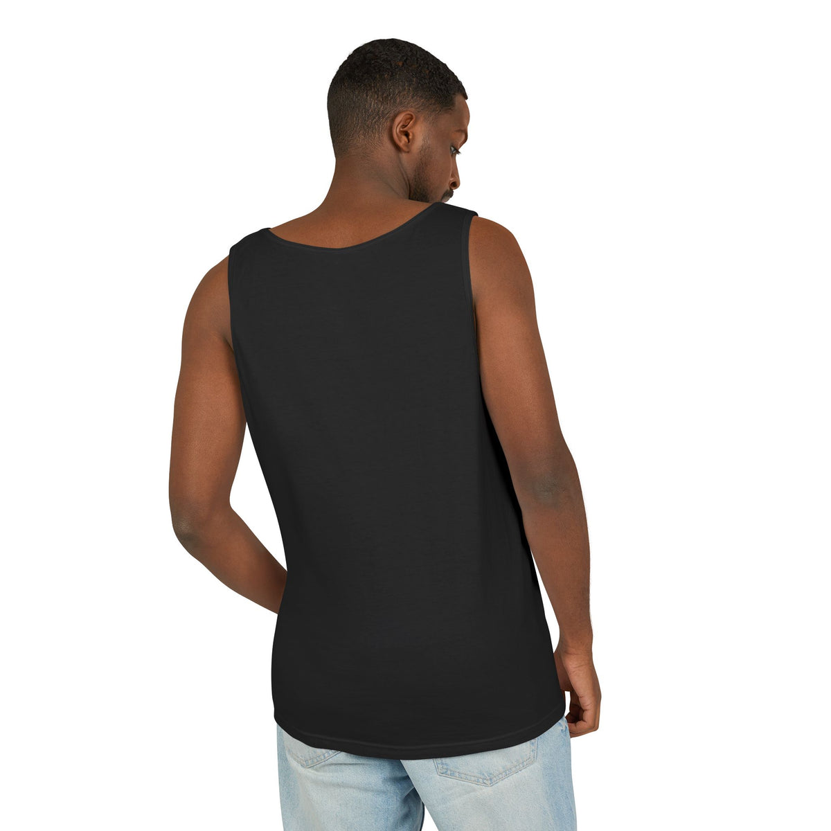 Weightlifting Fist Tank Top — Dumbbell Gym Muscle Workout Tank Printify