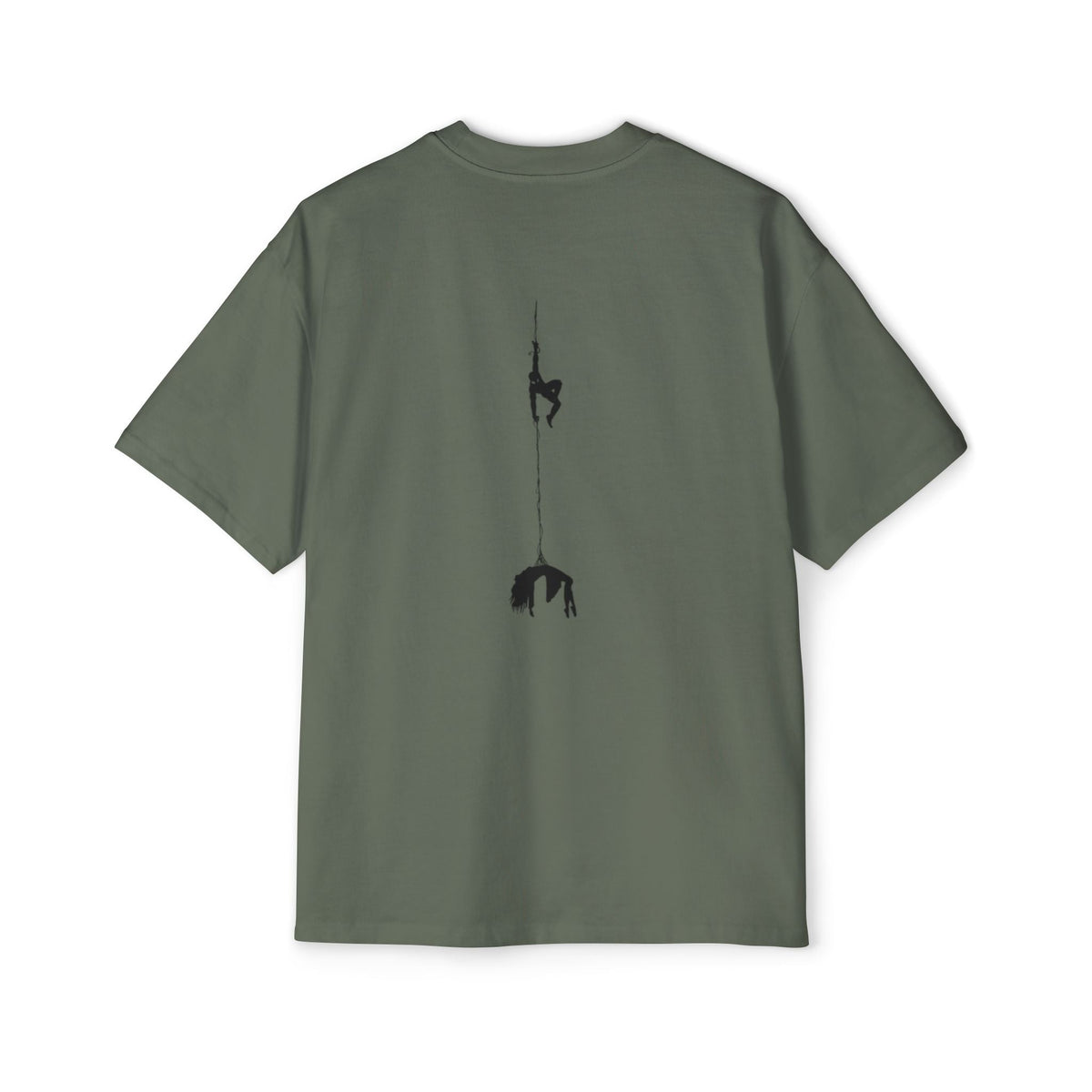 Graphic Tee — Romantic Superhero Front & Web-Swing Back Printify