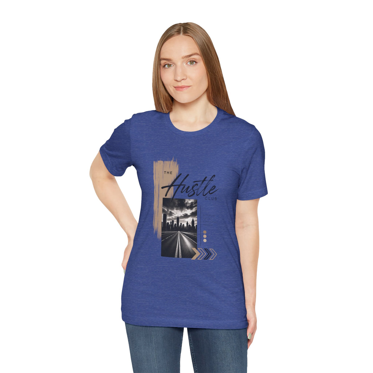 Hustle Club Tee — Urban Roadtrip Graphic T-Shirt Printify
