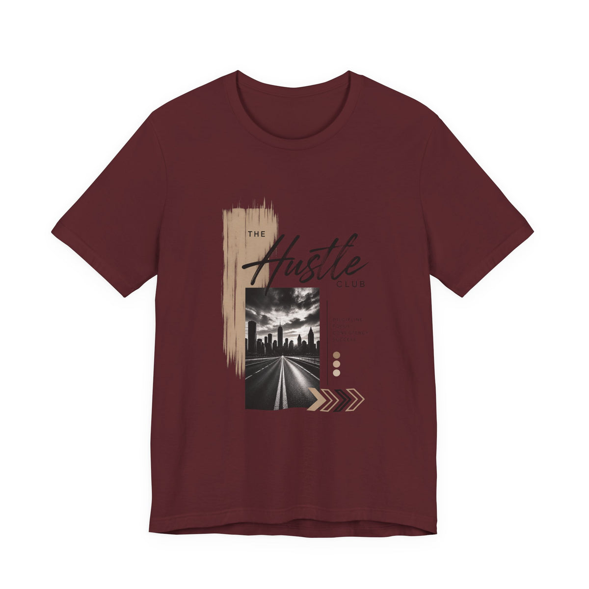 Hustle Club Tee — Urban Roadtrip Graphic T-Shirt Printify