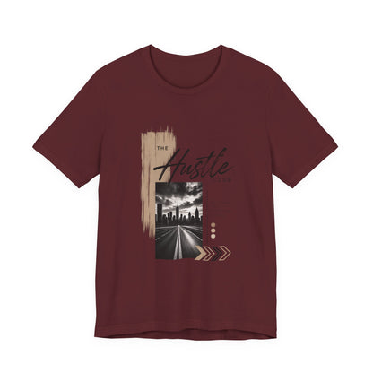 Hustle Club Tee — Urban Roadtrip Graphic T-Shirt Printify