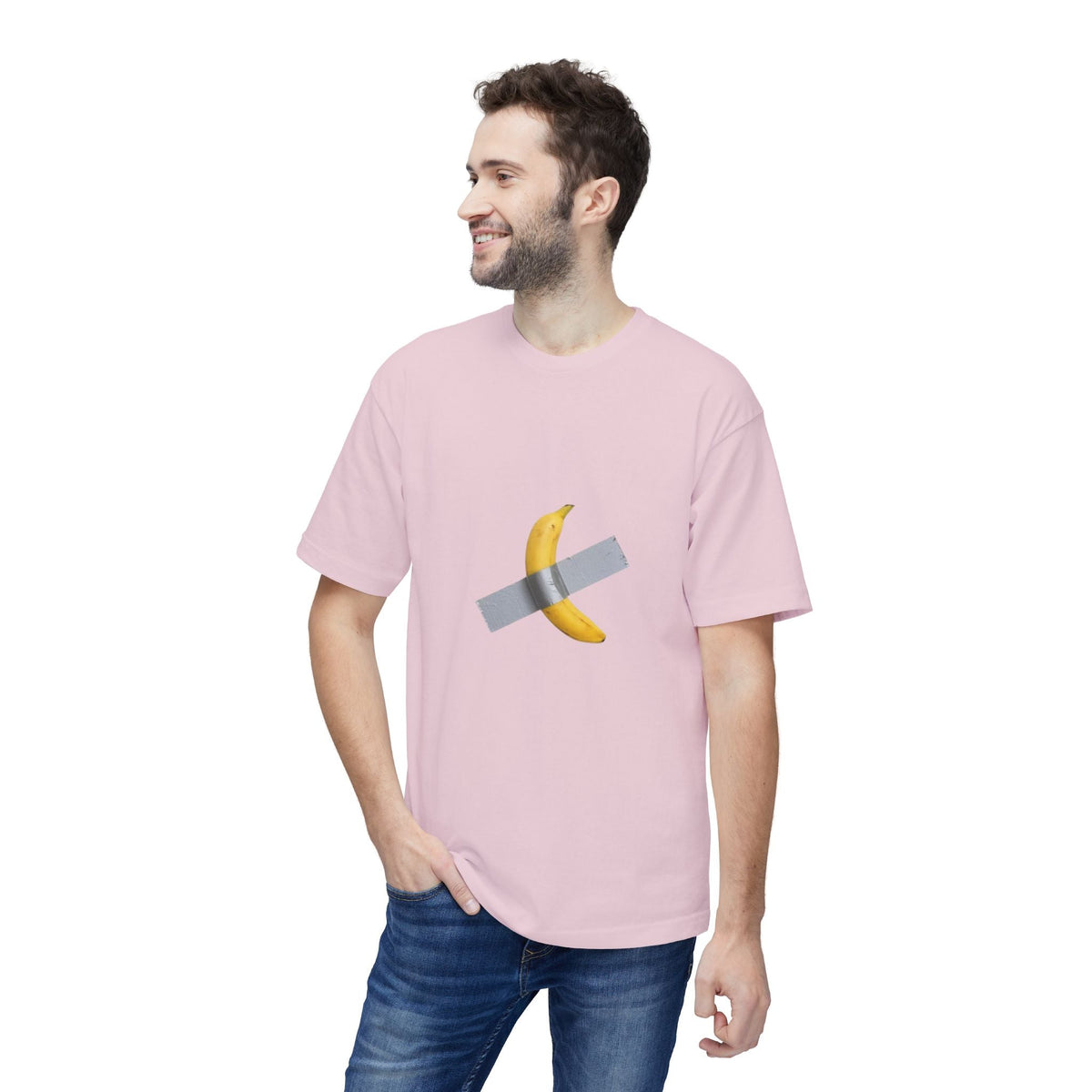 Duct-Taped Banana Graphic T-Shirt Printify