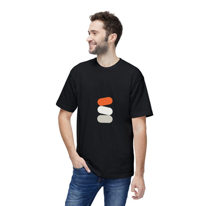 Minimalist Color Stack T-Shirt — Modern Neutral Graphic Tee Printify