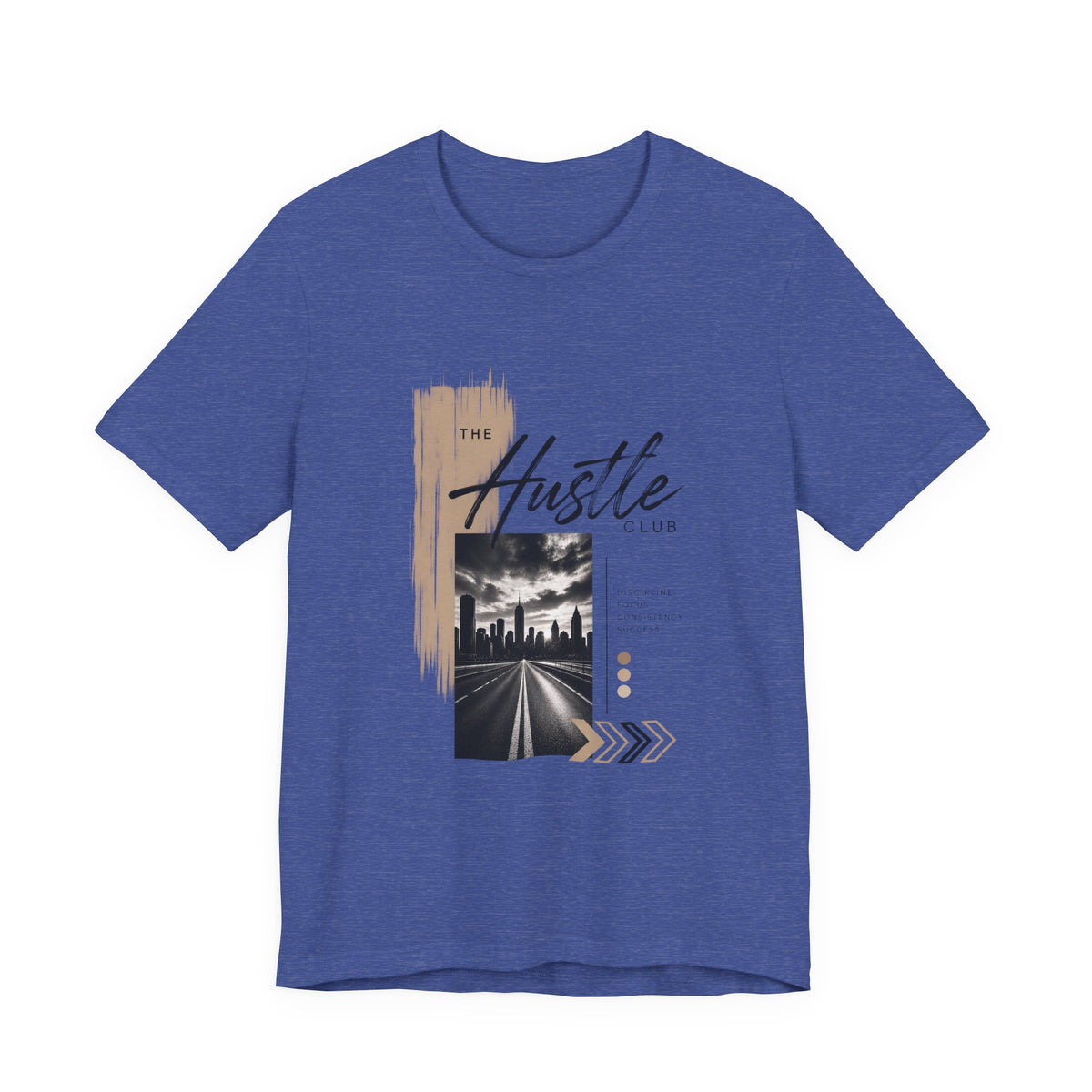 Hustle Club Tee — Urban Roadtrip Graphic T-Shirt Printify