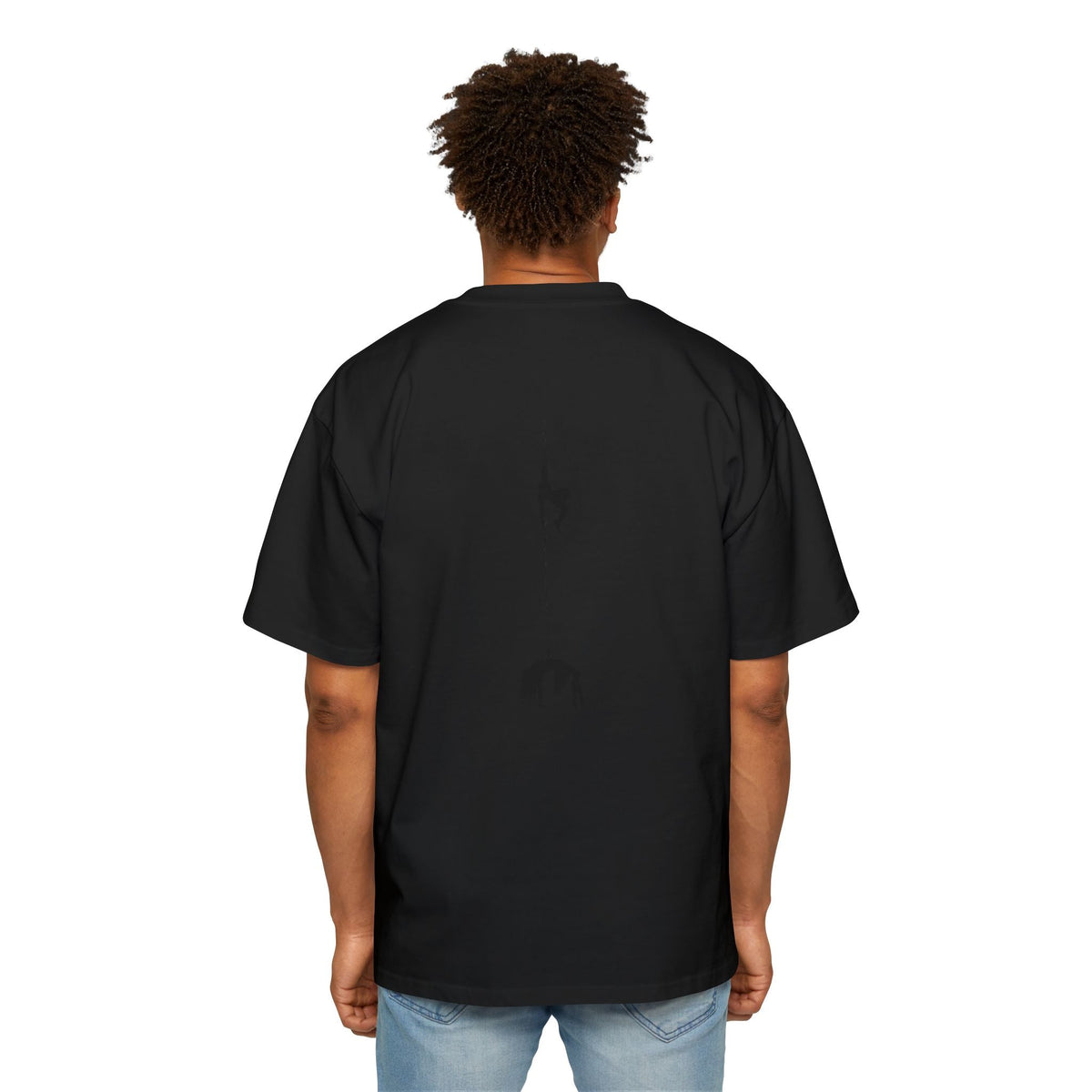 Graphic Tee — Romantic Superhero Front & Web-Swing Back Printify