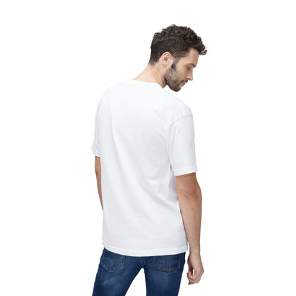 T-Shirt — "'Tis the Season" Soccer Ghost Graphic Tee Printify