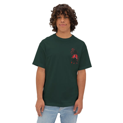 Samurai Spirit Tee — Japanese Calligraphy Chest Print Printify