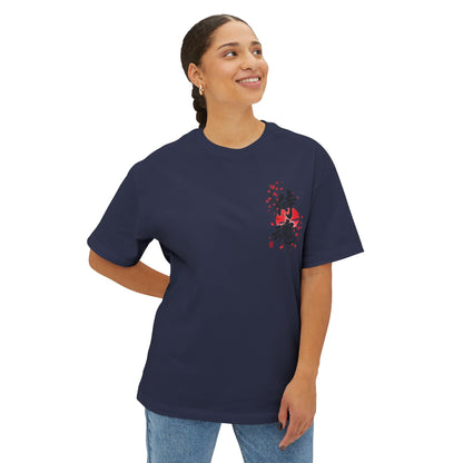Samurai Spirit Tee — Japanese Calligraphy Chest Print Printify