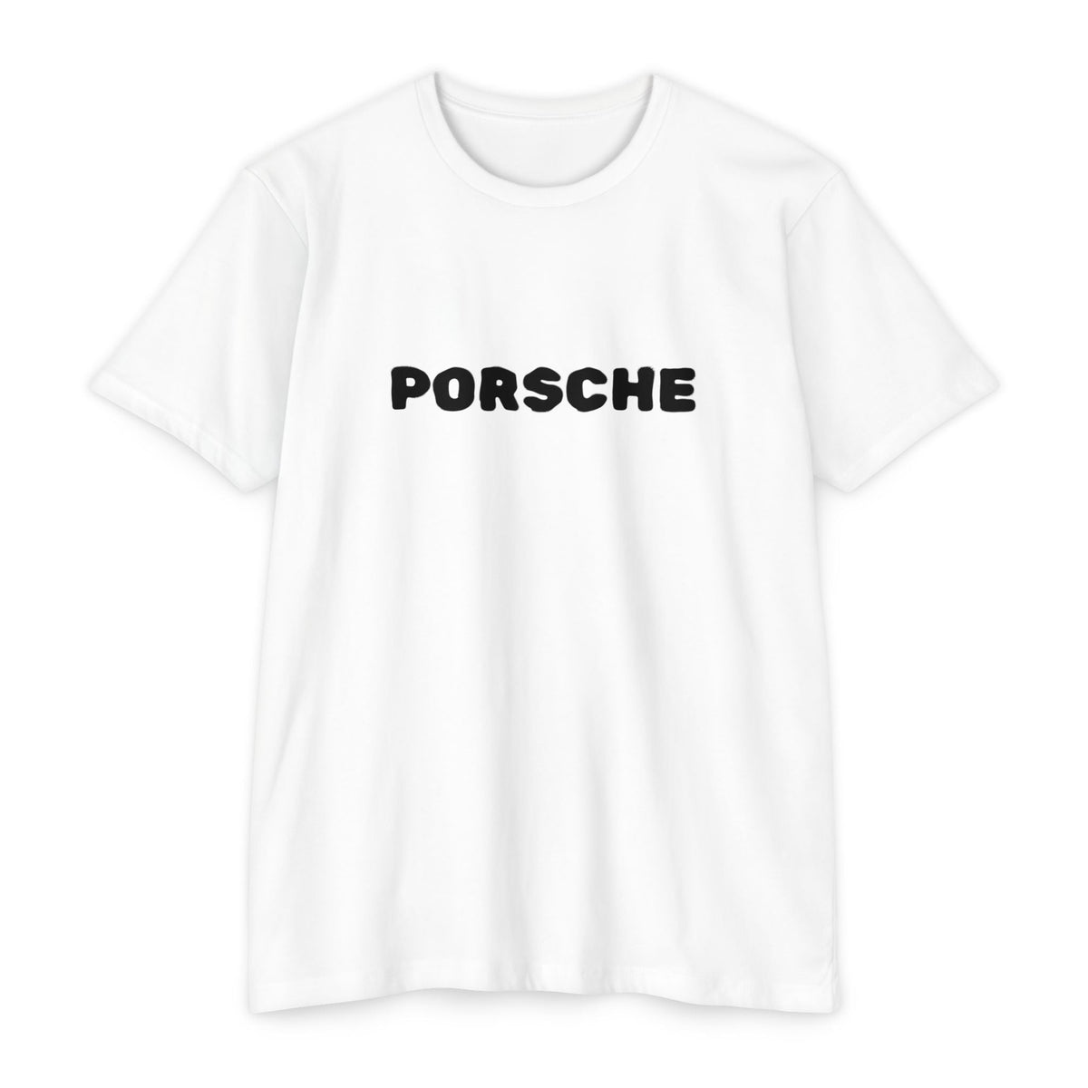 Porsche Graphic T-Shirt — Retro Racing Badge Tee Printify