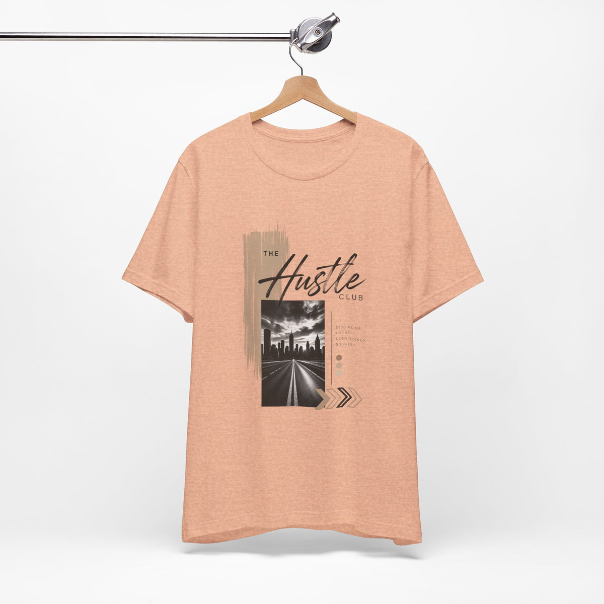 Hustle Club Tee — Urban Roadtrip Graphic T-Shirt Printify