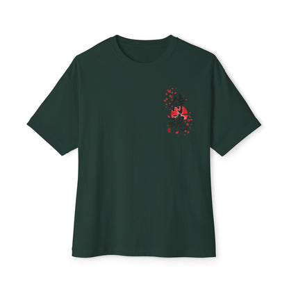 Samurai Spirit Tee — Japanese Calligraphy Chest Print Printify