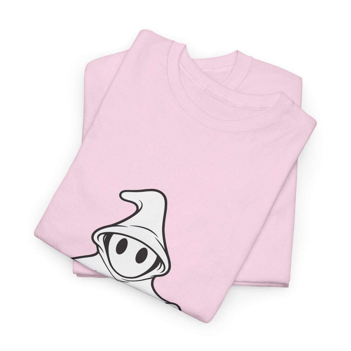 Ghost with Jack-O'-Lantern T-Shirt — Cute Halloween Graphic Tee Printify