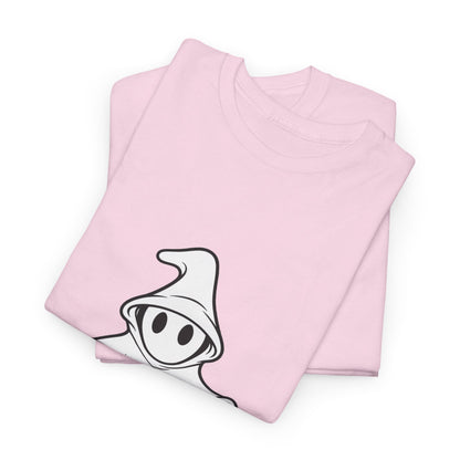 Ghost with Jack-O'-Lantern T-Shirt — Cute Halloween Graphic Tee Printify
