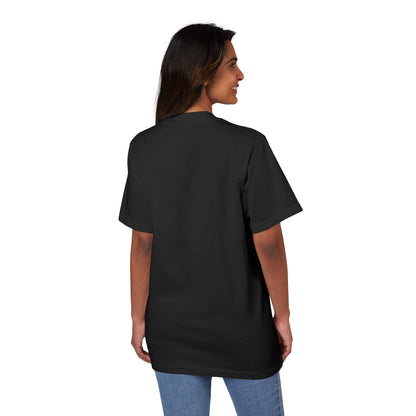 Graphic Drop-Shoulder T-Shirt — Relaxed Garment-Dyed Tee Printify