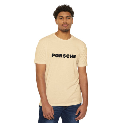 Porsche Graphic T-Shirt — Retro Racing Badge Tee Printify