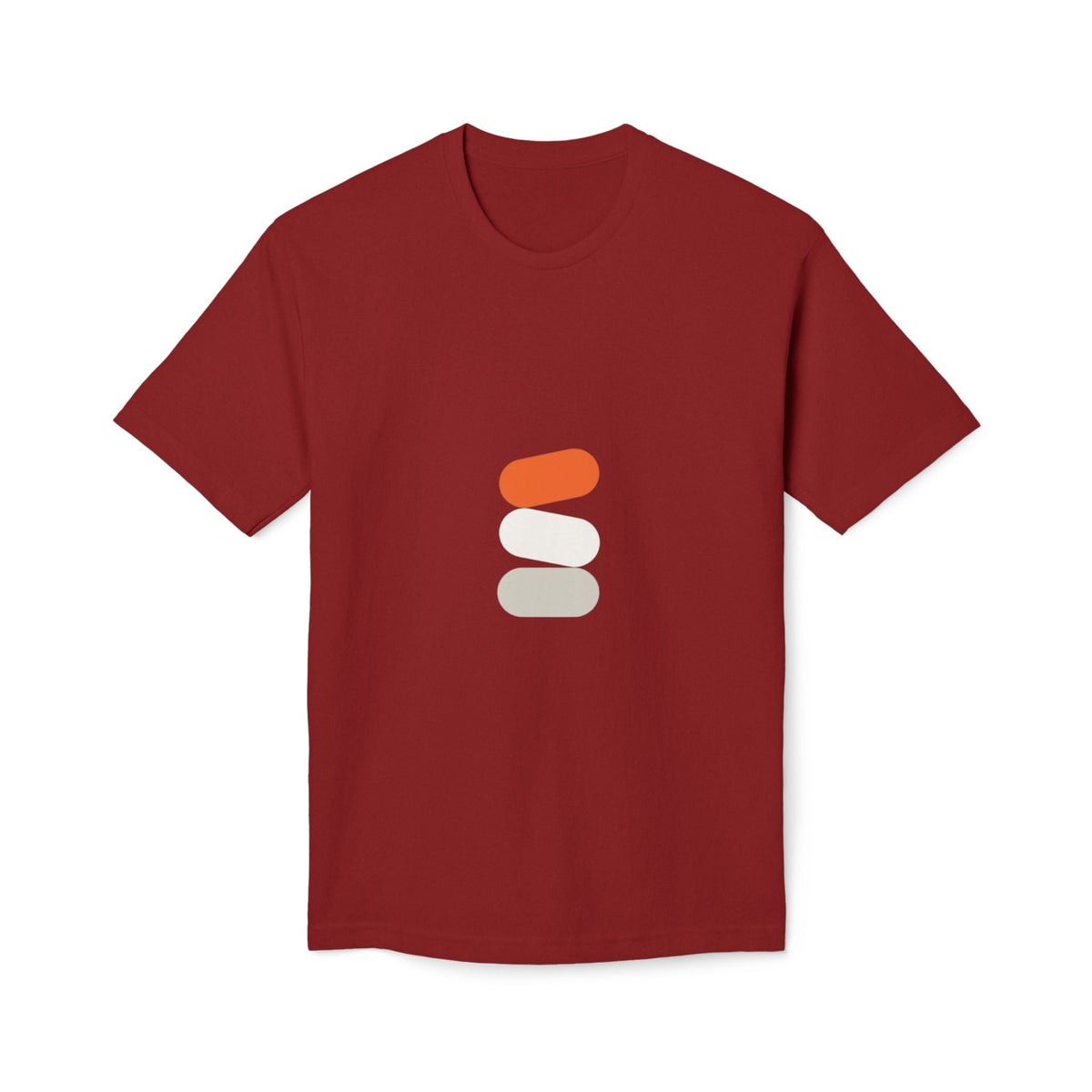 Minimalist Color Stack T-Shirt — Modern Neutral Graphic Tee Printify