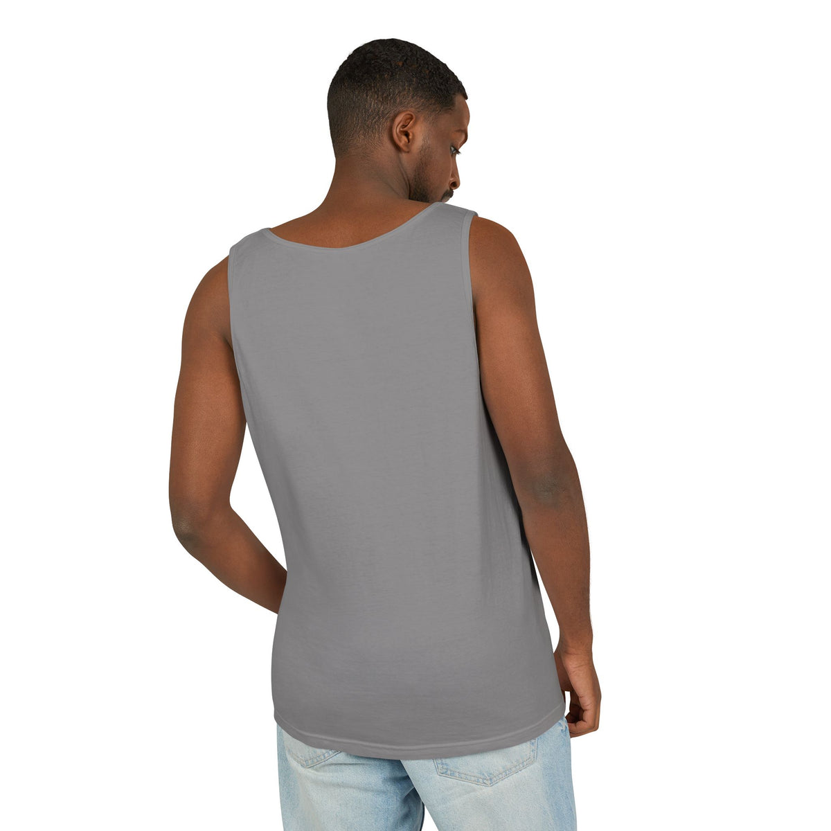 Weightlifting Fist Tank Top — Dumbbell Gym Muscle Workout Tank Printify