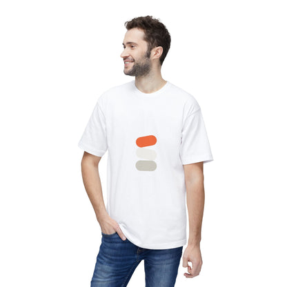 Minimalist Color Stack T-Shirt — Modern Neutral Graphic Tee Printify