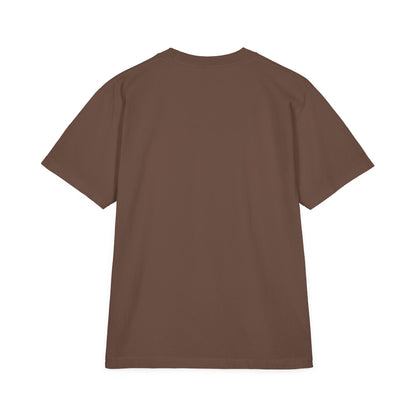 Graphic Drop-Shoulder T-Shirt — Relaxed Garment-Dyed Tee Printify