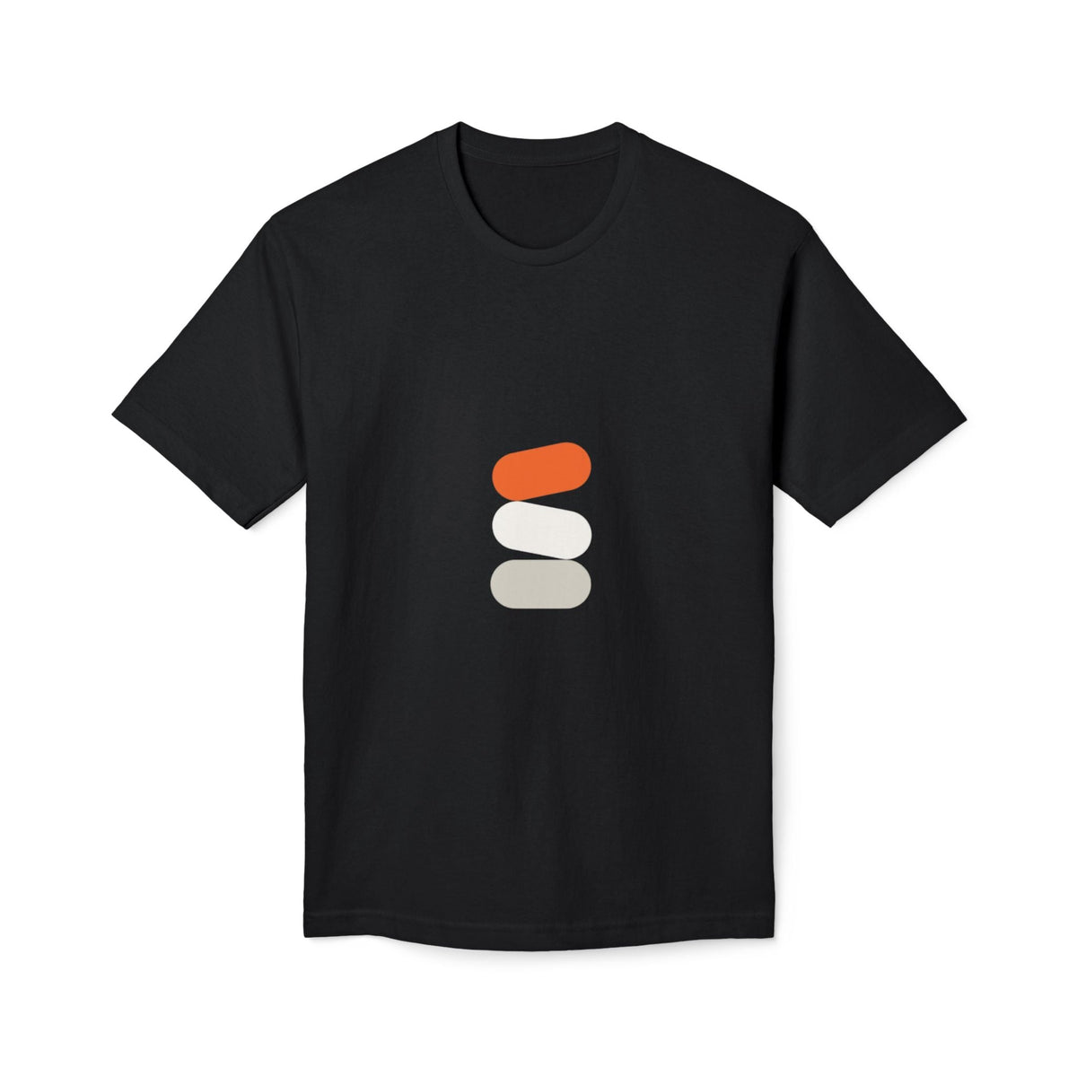 Minimalist Color Stack T-Shirt — Modern Neutral Graphic Tee Printify