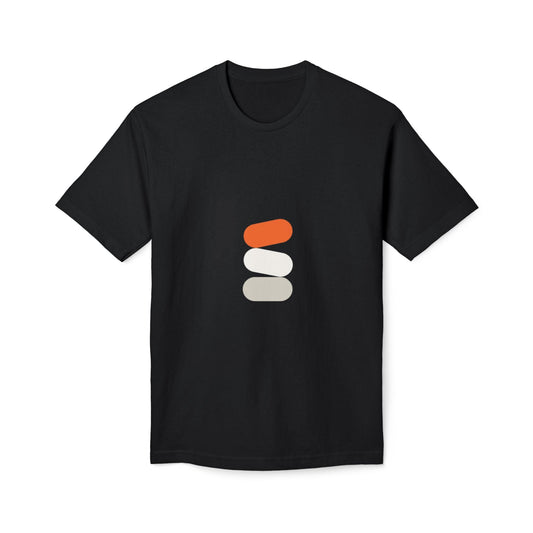 Minimalist Color Stack T-Shirt — Modern Neutral Graphic Tee Printify