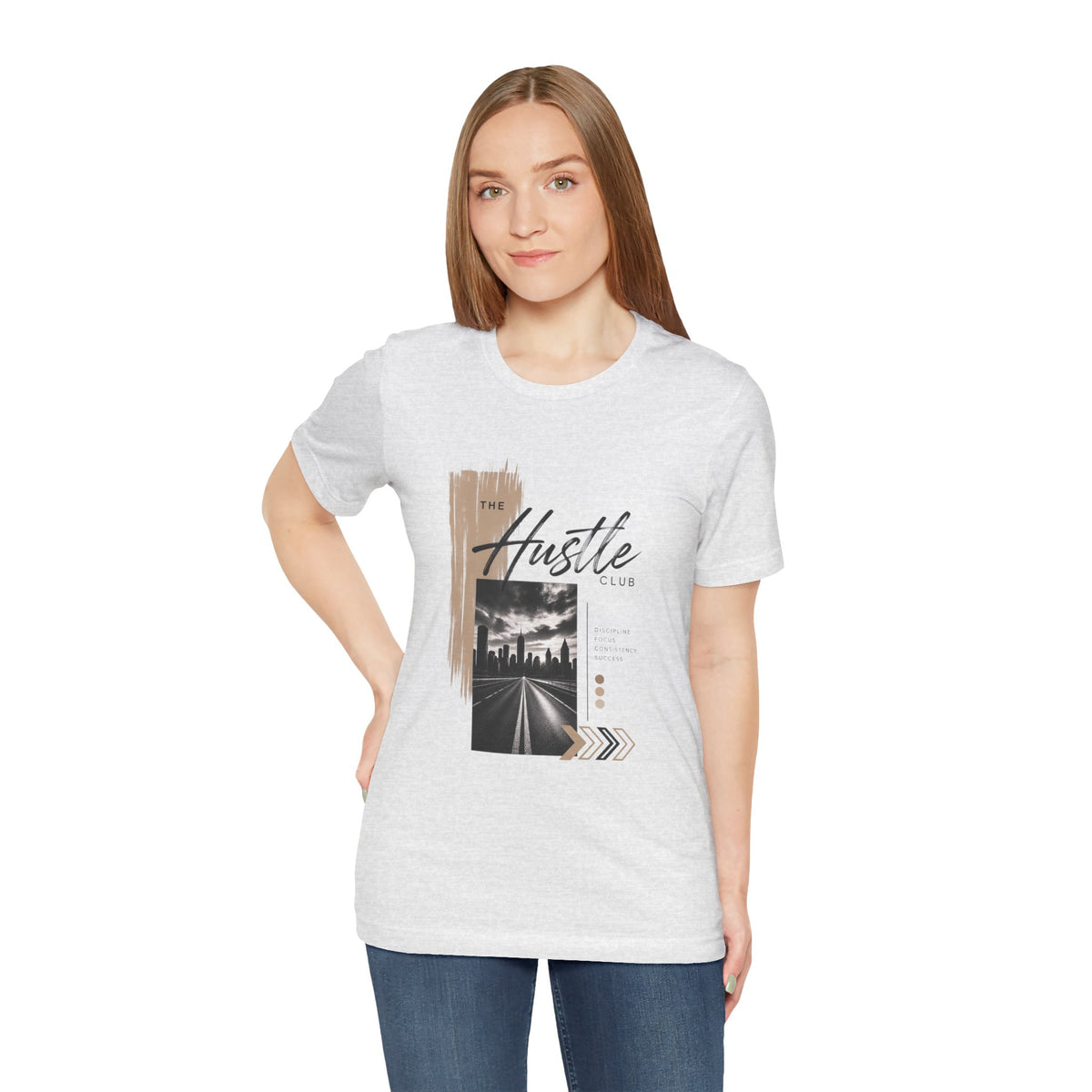 Hustle Club Tee — Urban Roadtrip Graphic T-Shirt Printify
