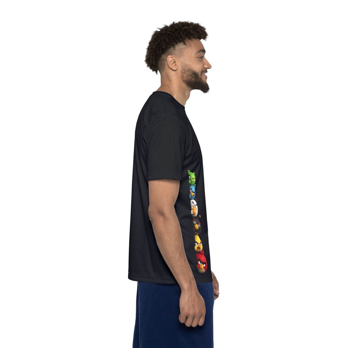 Angry Birds Vertical Stack Men's Sports Jersey Printify