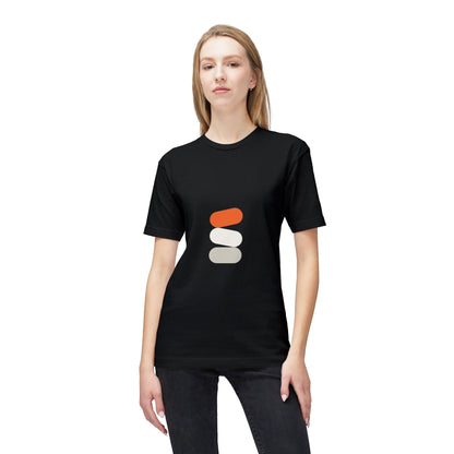 Minimalist Color Stack T-Shirt — Modern Neutral Graphic Tee Printify